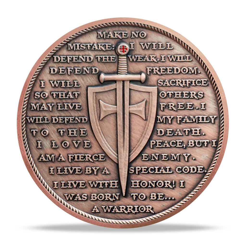 Knight and Lion Challenge Coin mysite