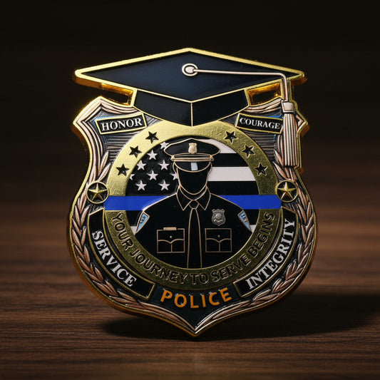 Police Academy Graduation Refrigerator Magnet mysite