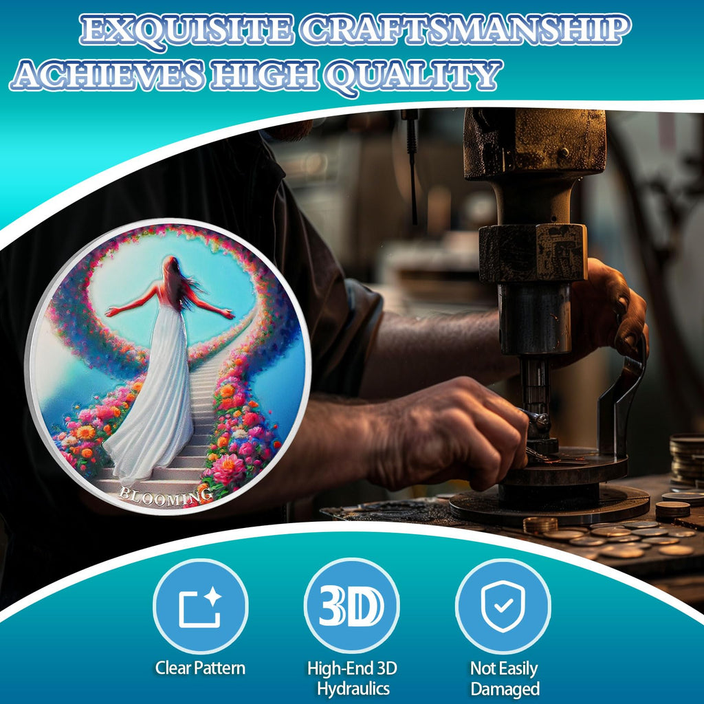 Flowers All The Way Sobriety Coin mysite