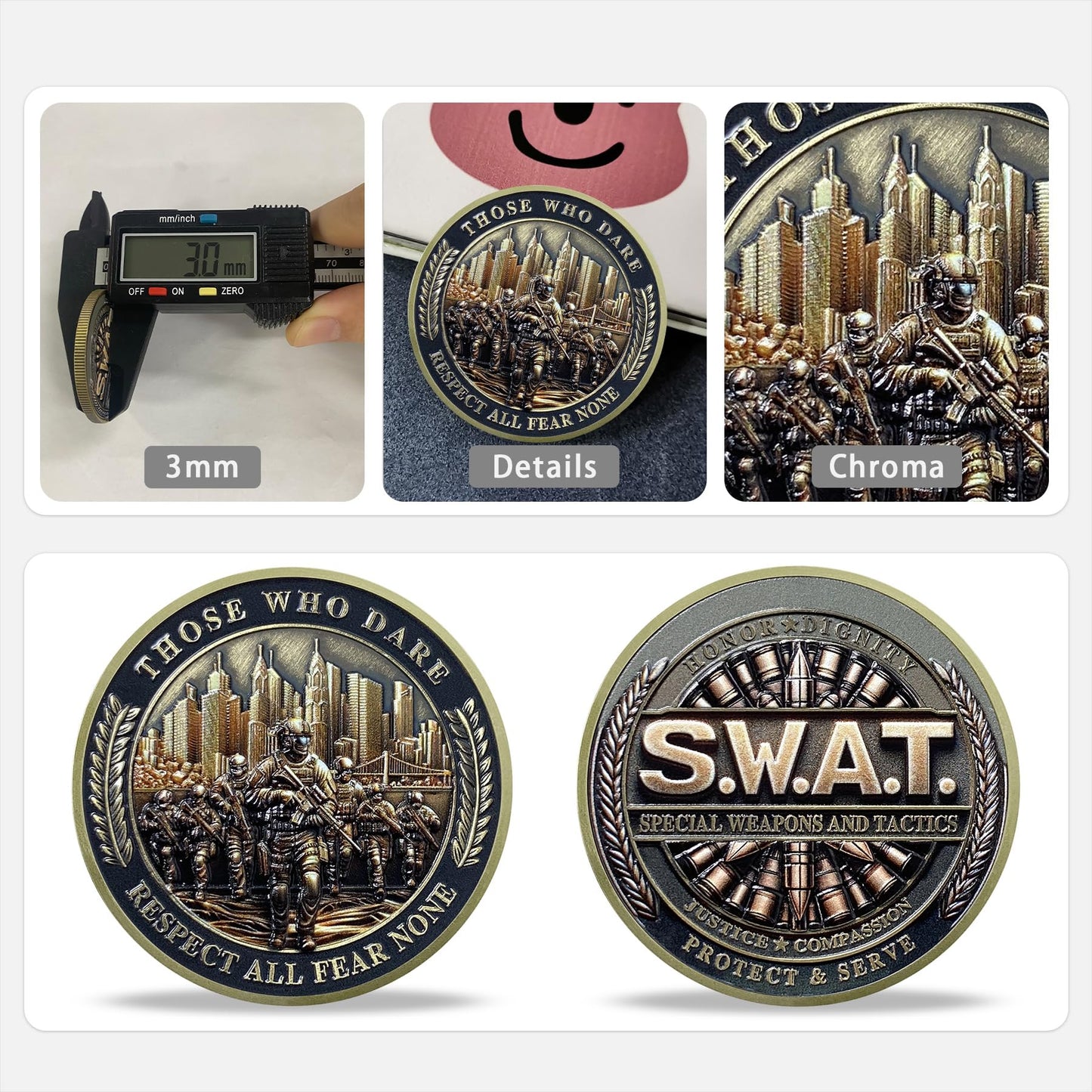 Saint Michael Police Prayer Coin mysite