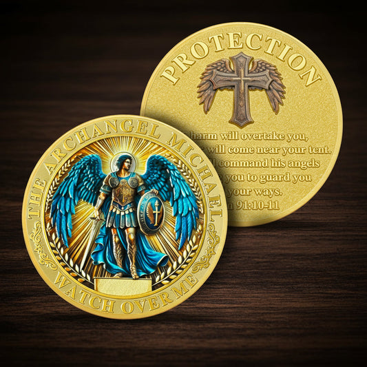 St Michael Coins Saint Michael Police Officers Prayer Coin mysite