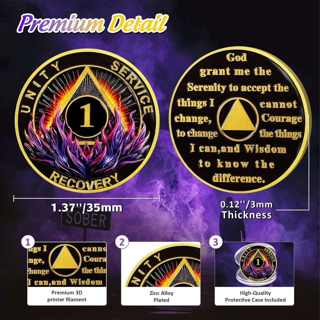 Delicate Triangle Sobriety Coin mysite