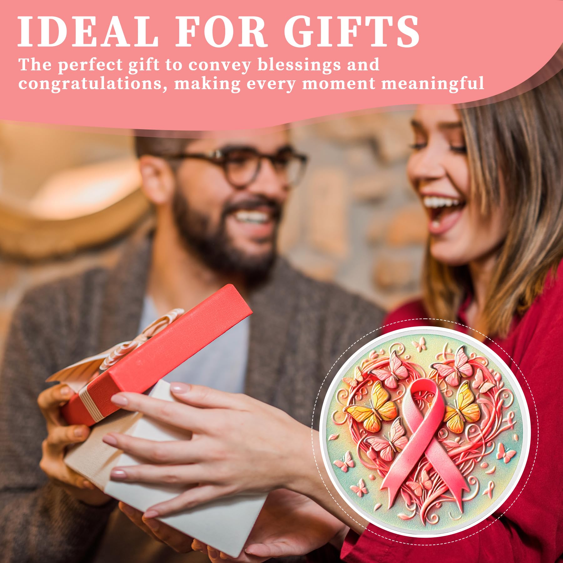 Breast Cancer Survivor Inspirational Recovery Coin mysite