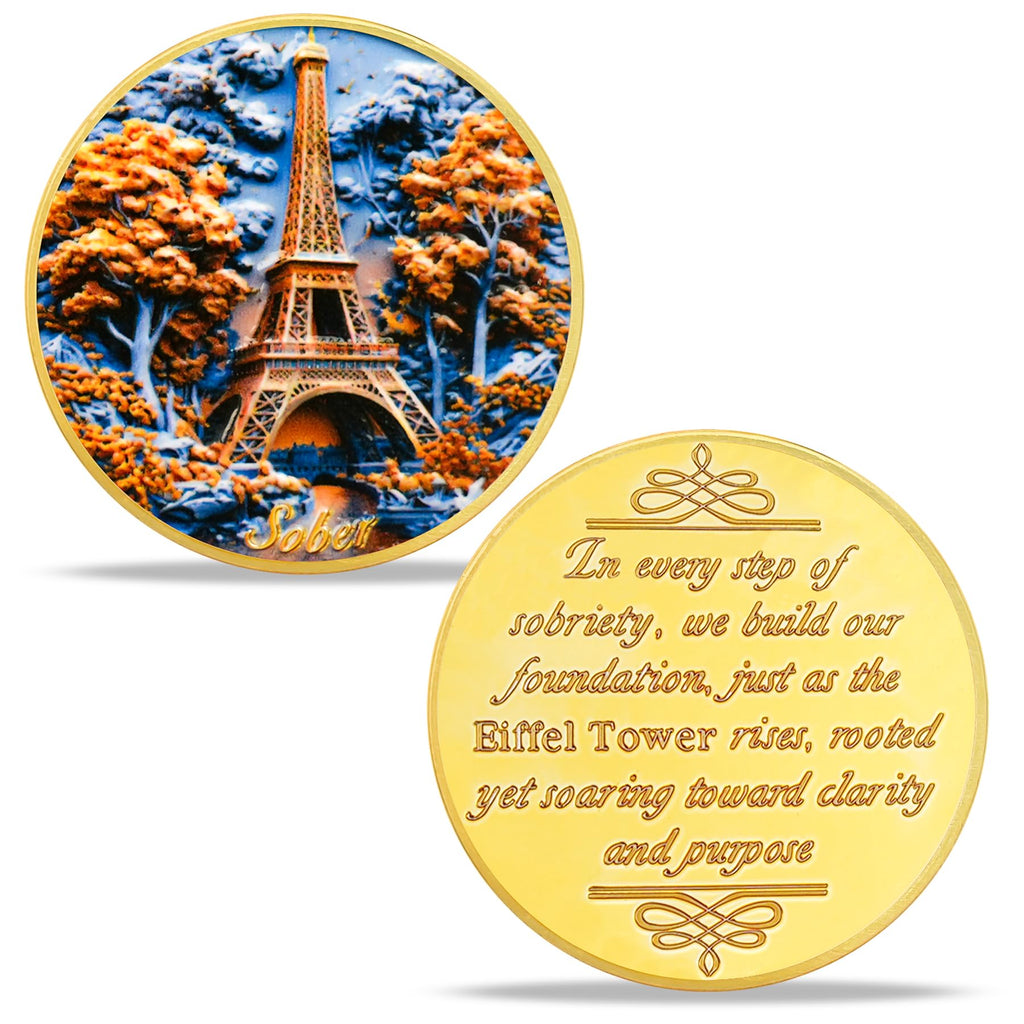Eiffel Tower Sobriety Coin mysite