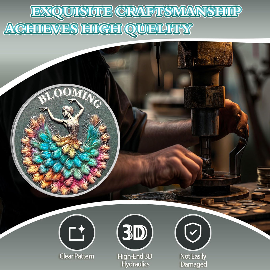 Blooming & Awakening Dancing Life Sobriety Coin mysite