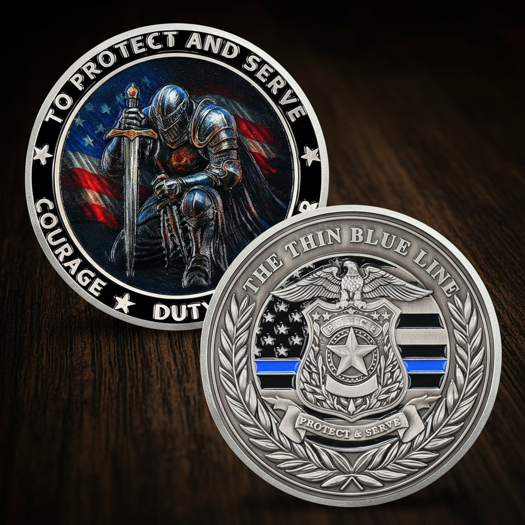 Knight Guardian Challenge Coin mysite