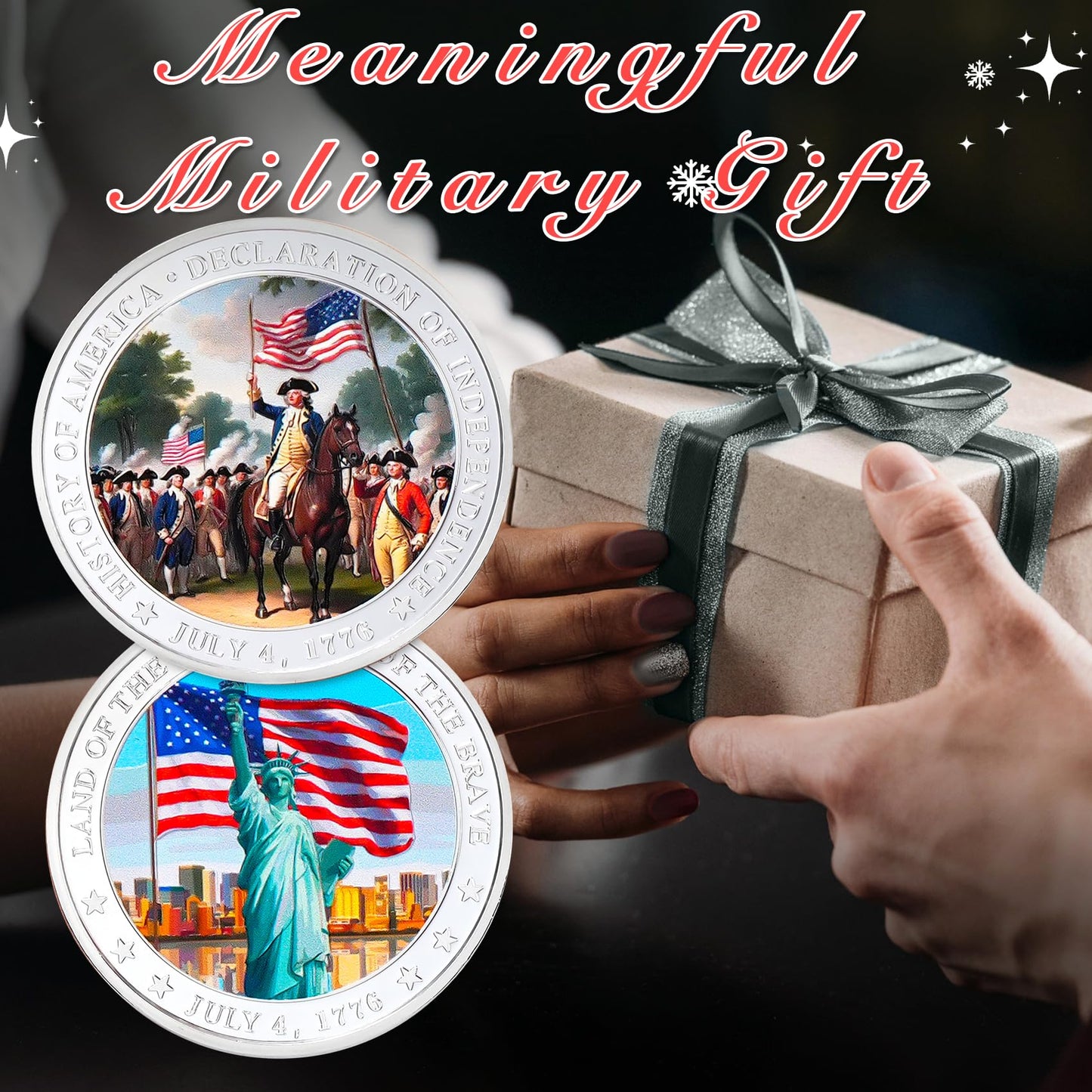 US Independence Commemorative Military Challenge Coins mysite