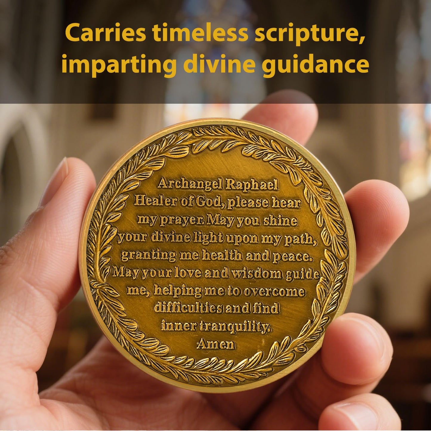 Tokenara Archangel Raphael Healing Prayer Coin mysite