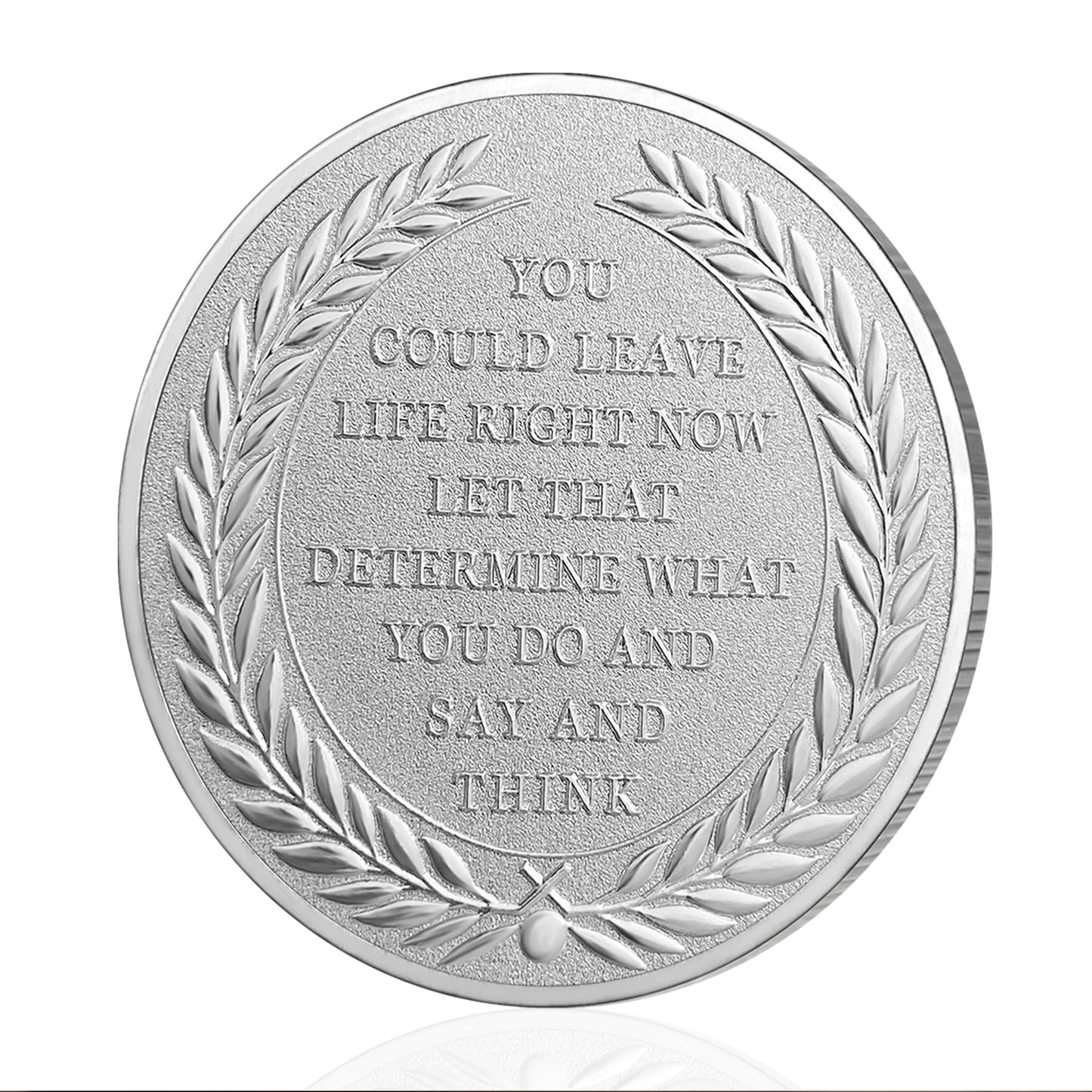 Memento Mori Coin Stoic  Inspirational Reminder Coin mysite