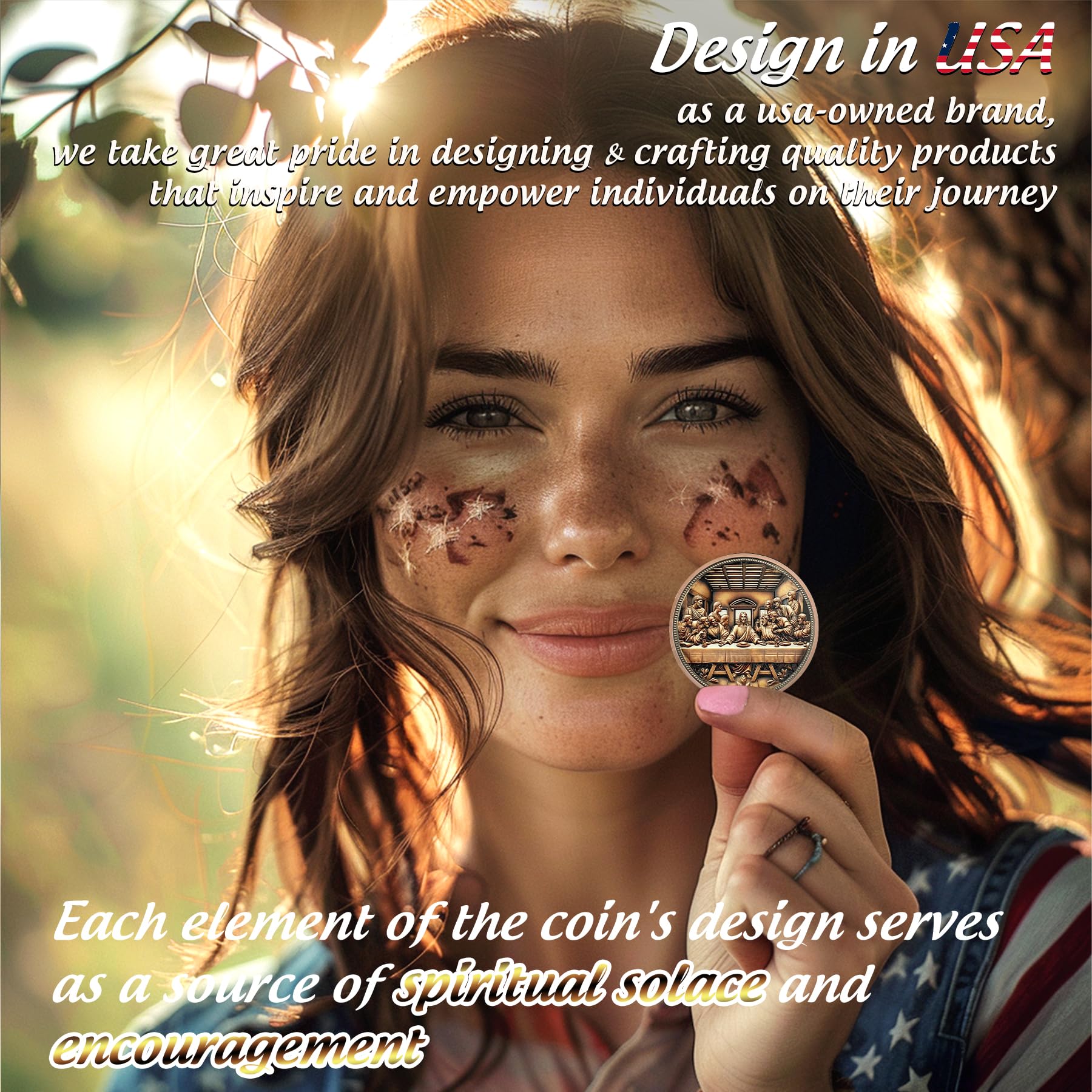 The Last Supper Christian Challenge Coin mysite