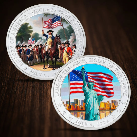 US Independence Commemorative Military Challenge Coins mysite