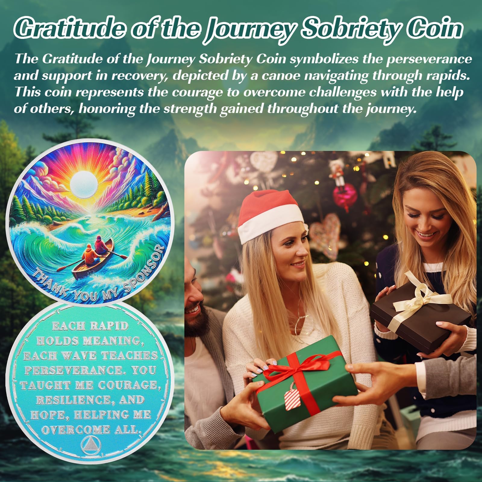 Thank You My Sponsor Sobriety Coin mysite