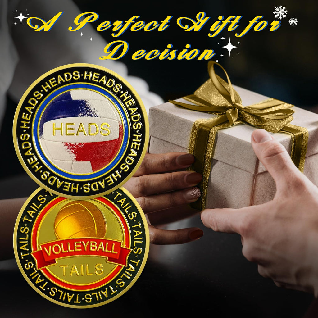 Heads and Tails Volleyball Flip Coin mysite