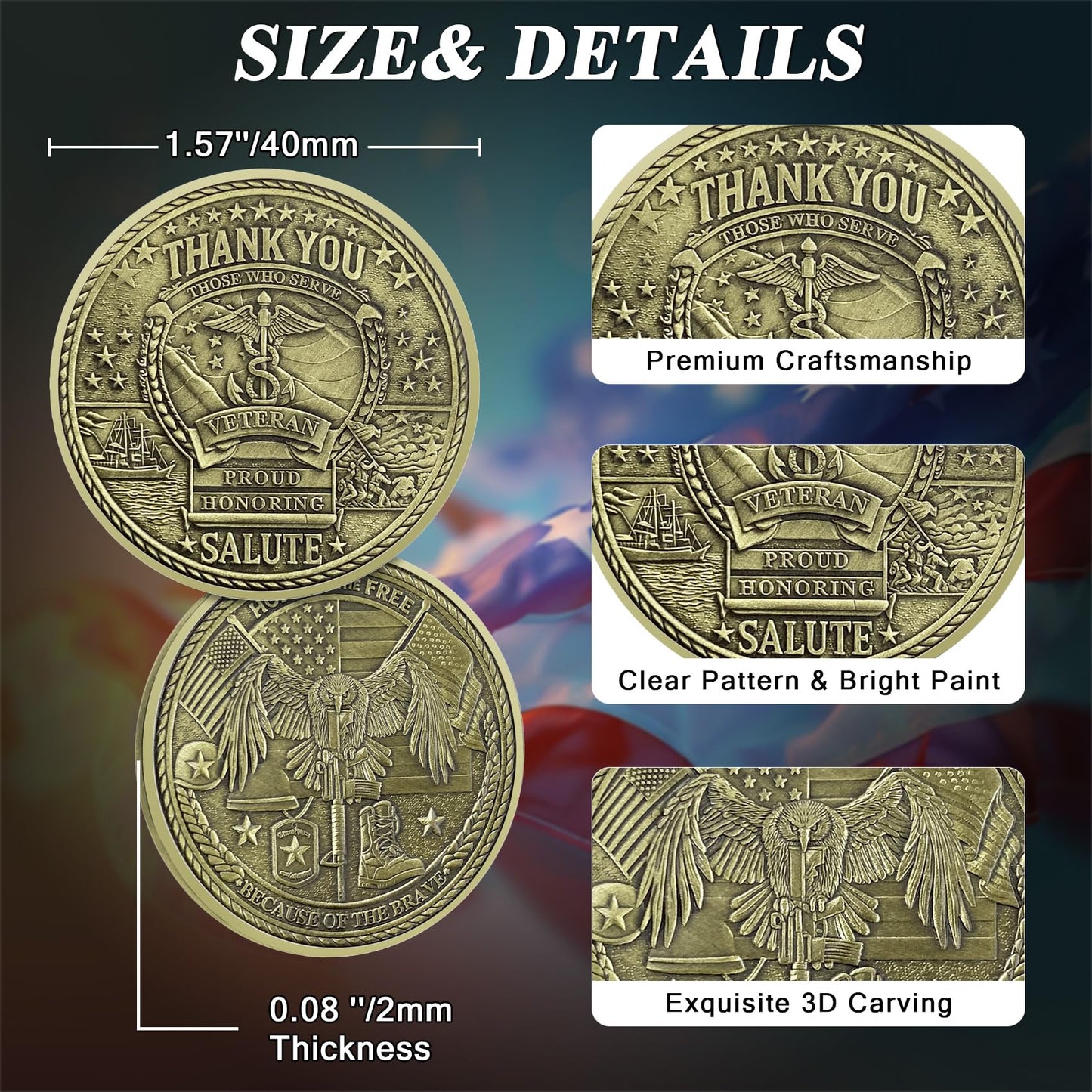 Eagle's Military Challenge Coins mysite