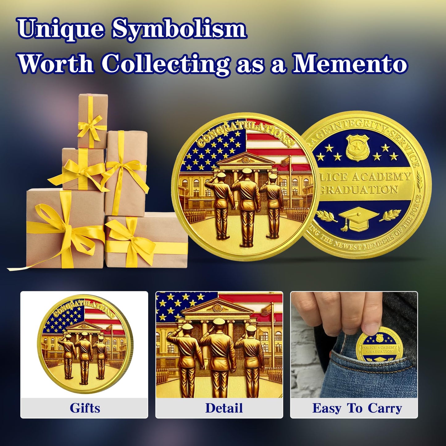 Police Graduation Gifts Coin mysite