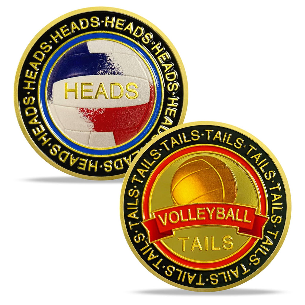 Heads and Tails Volleyball Flip Coin mysite