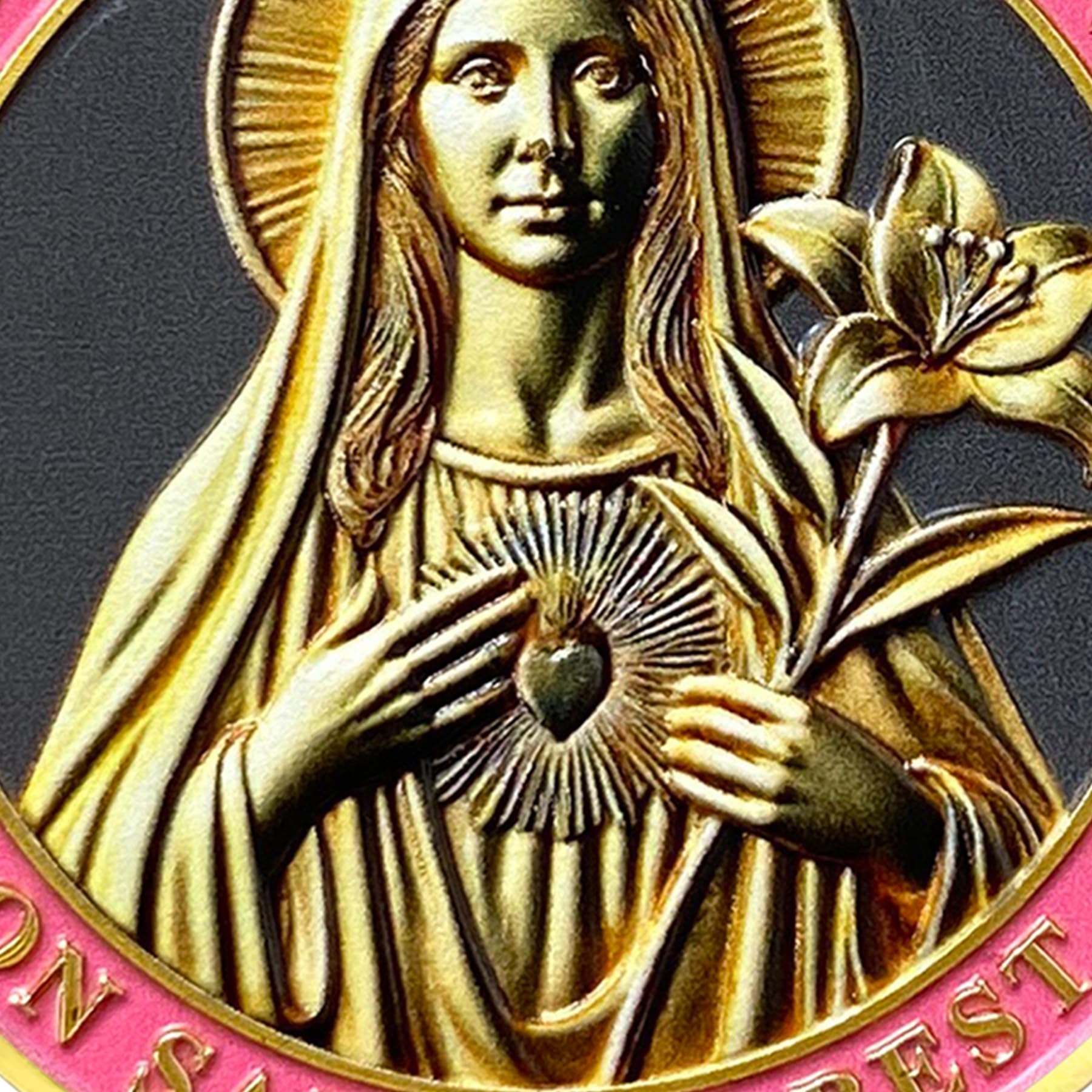 Saint Agatha Breast Cancer Protection Coin mysite
