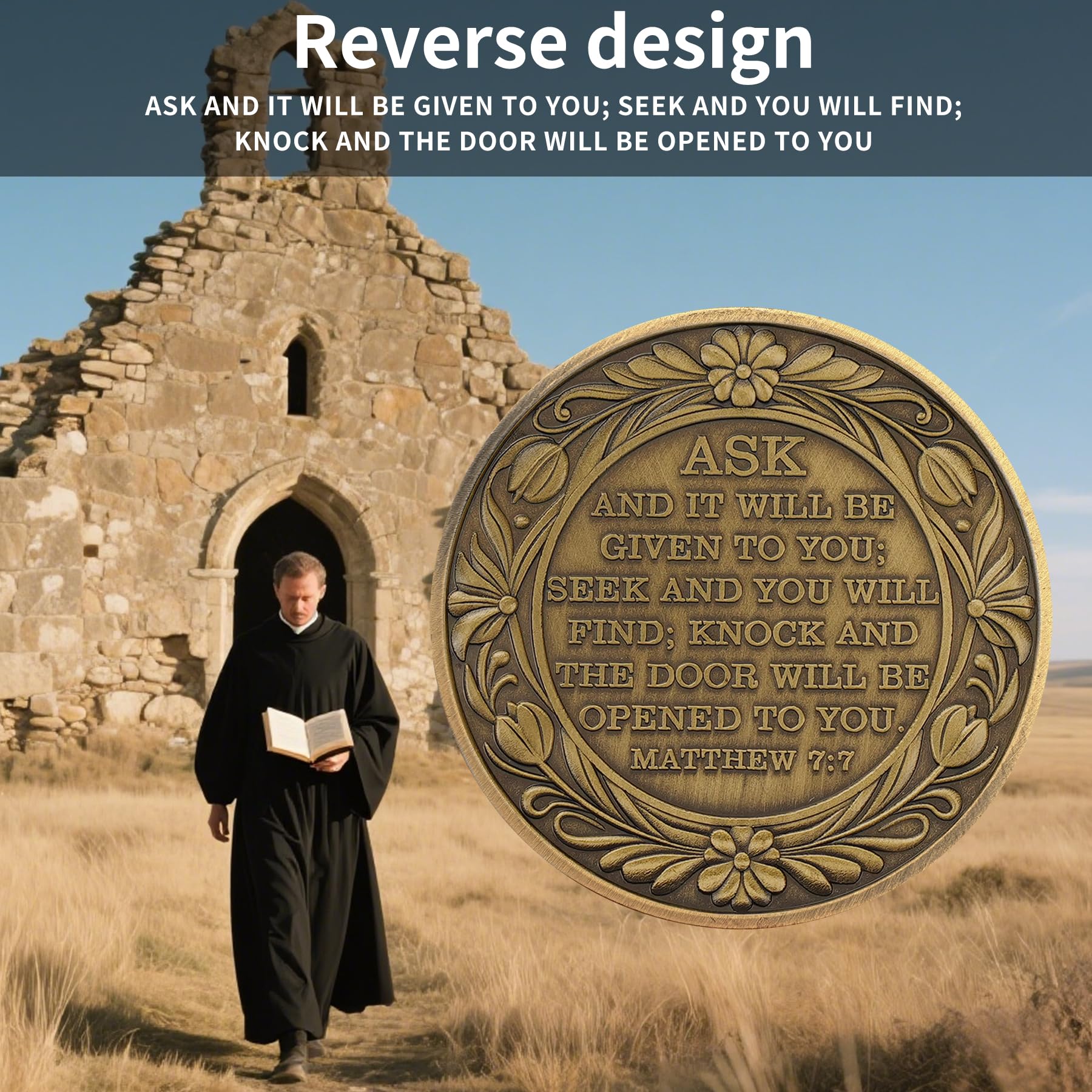 The Gate of Peace Christian Challenge Coin mysite