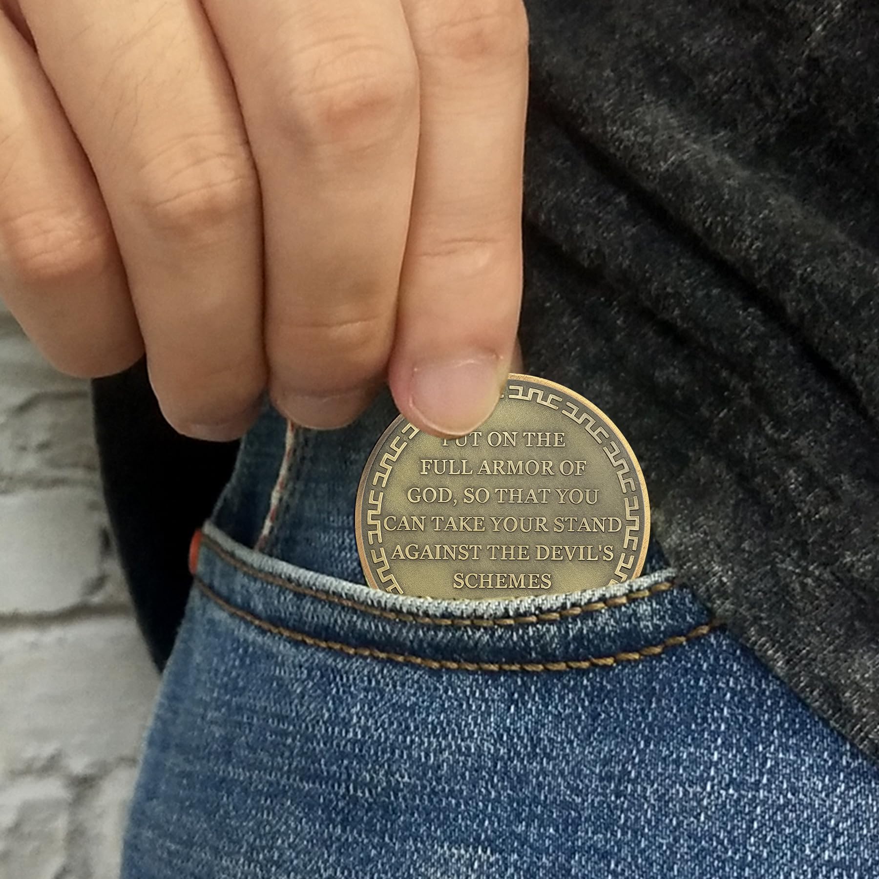 Three Knights Armor Challenge Coin mysite