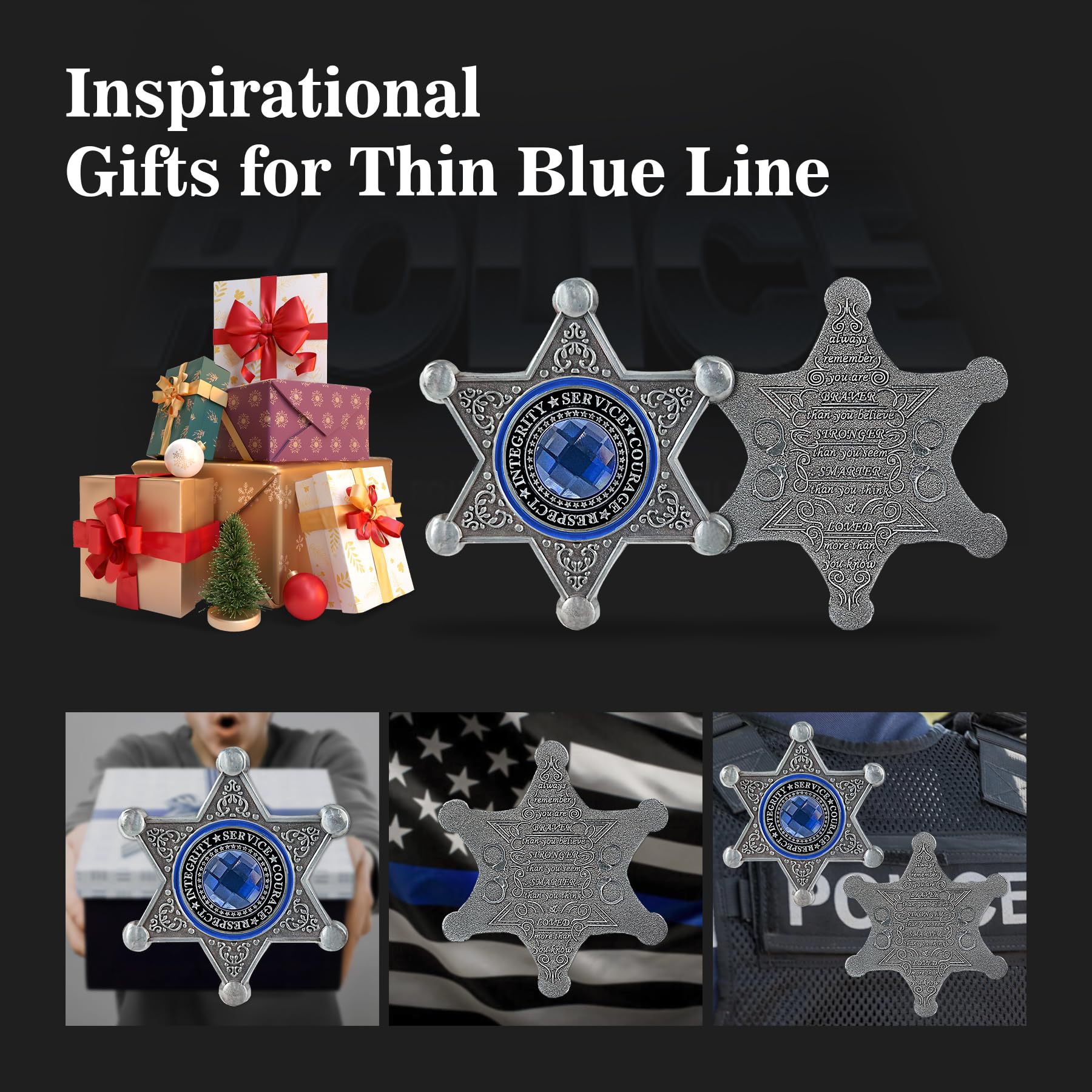 Sheriff Prayer Challenge Coin Police Officers Law Enforcement Gift mysite