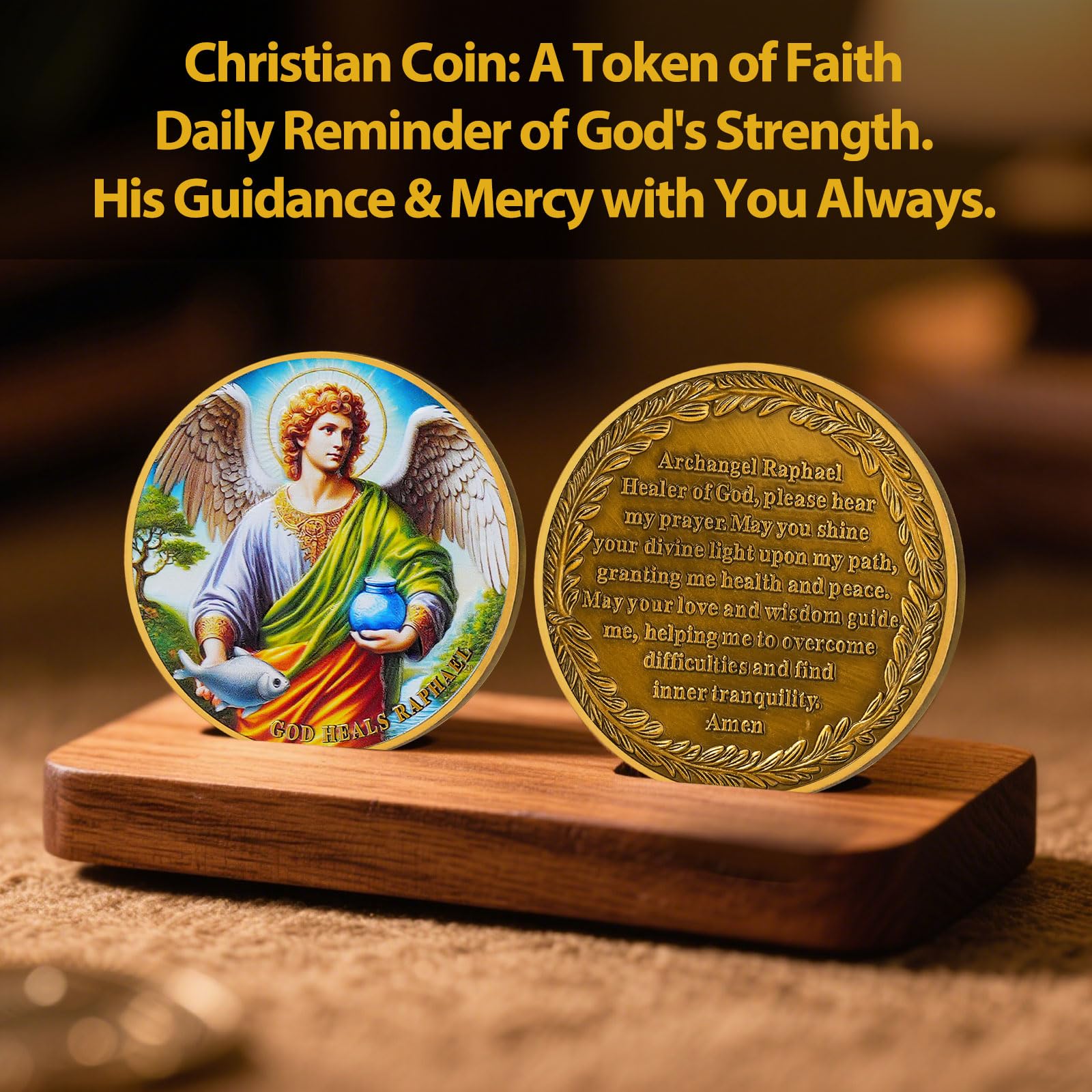 Tokenara Archangel Raphael Healing Prayer Coin mysite