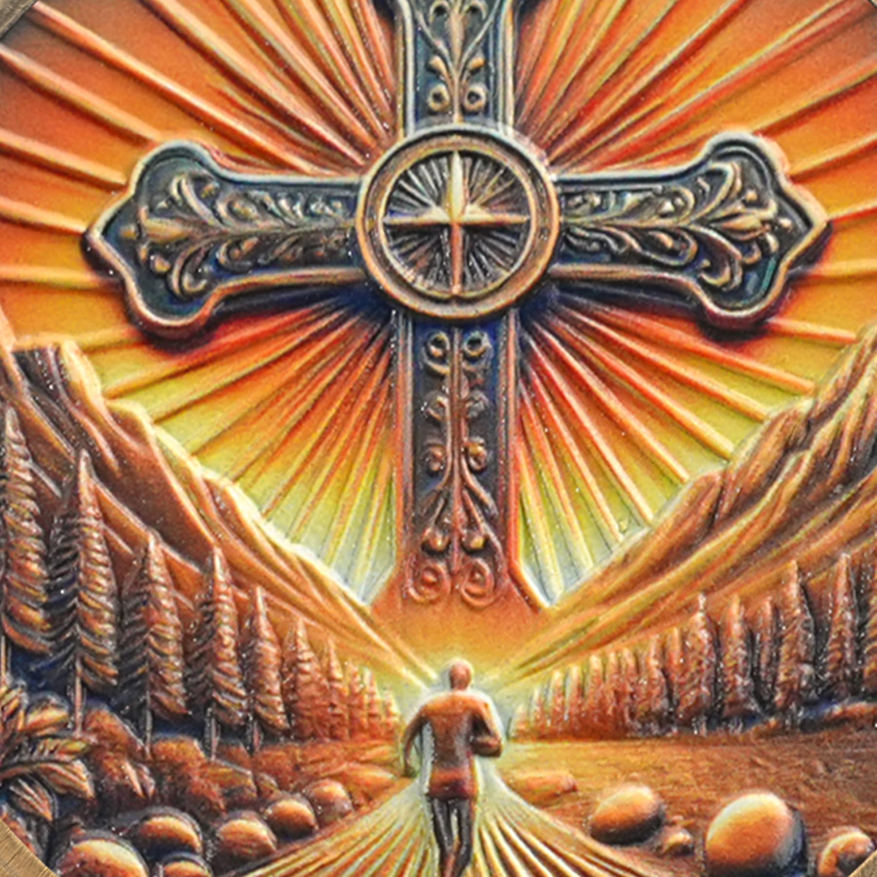 Radiant Cross Path Religious Coin mysite