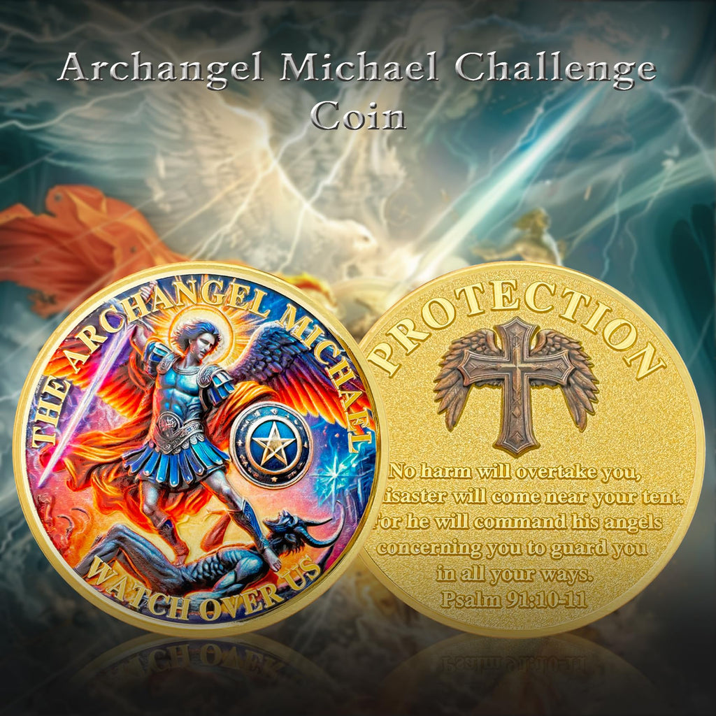 Archangel Michael Police Officers Prayer Coin mysite