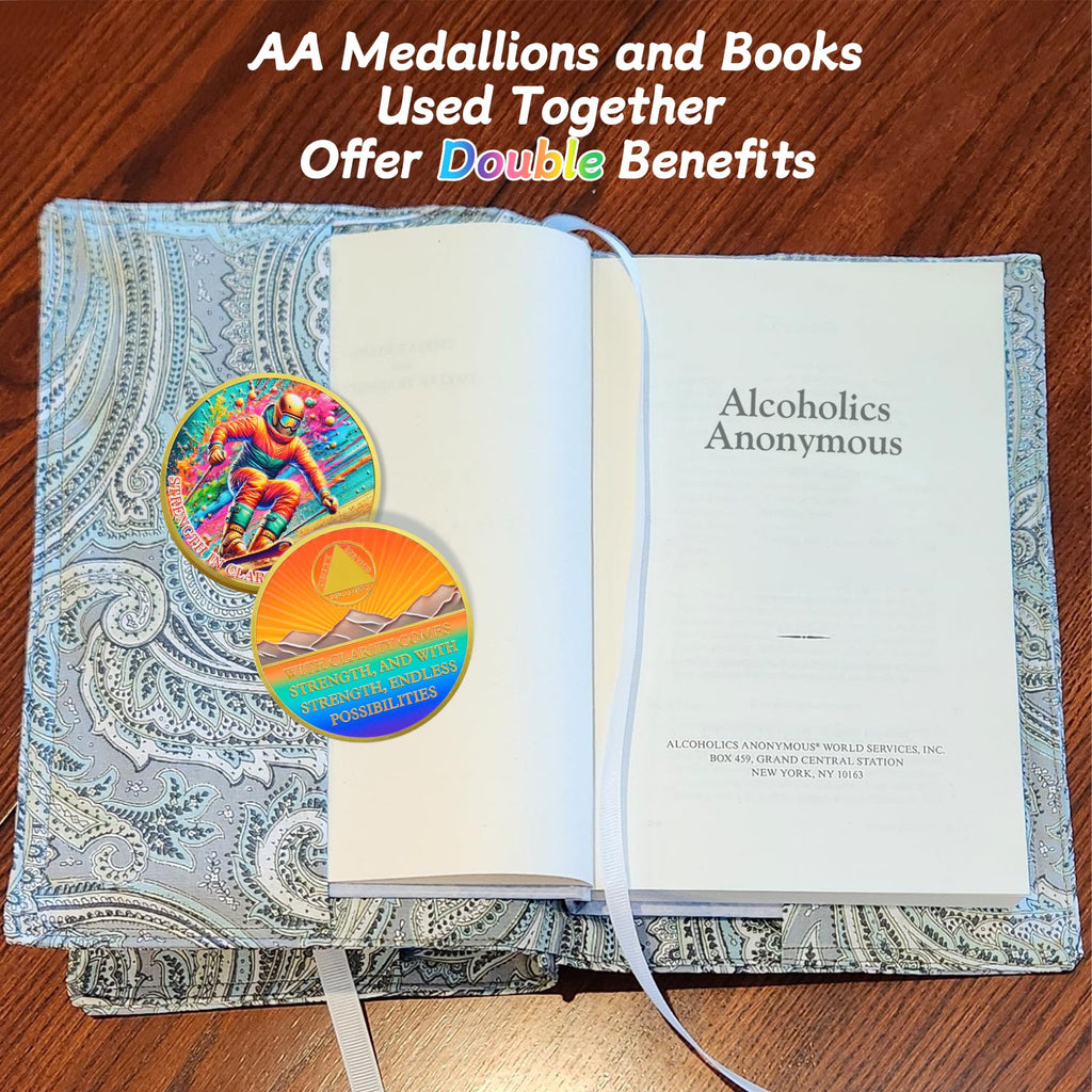 Breaking Limits Skiing Sport Sobriety Coin mysite