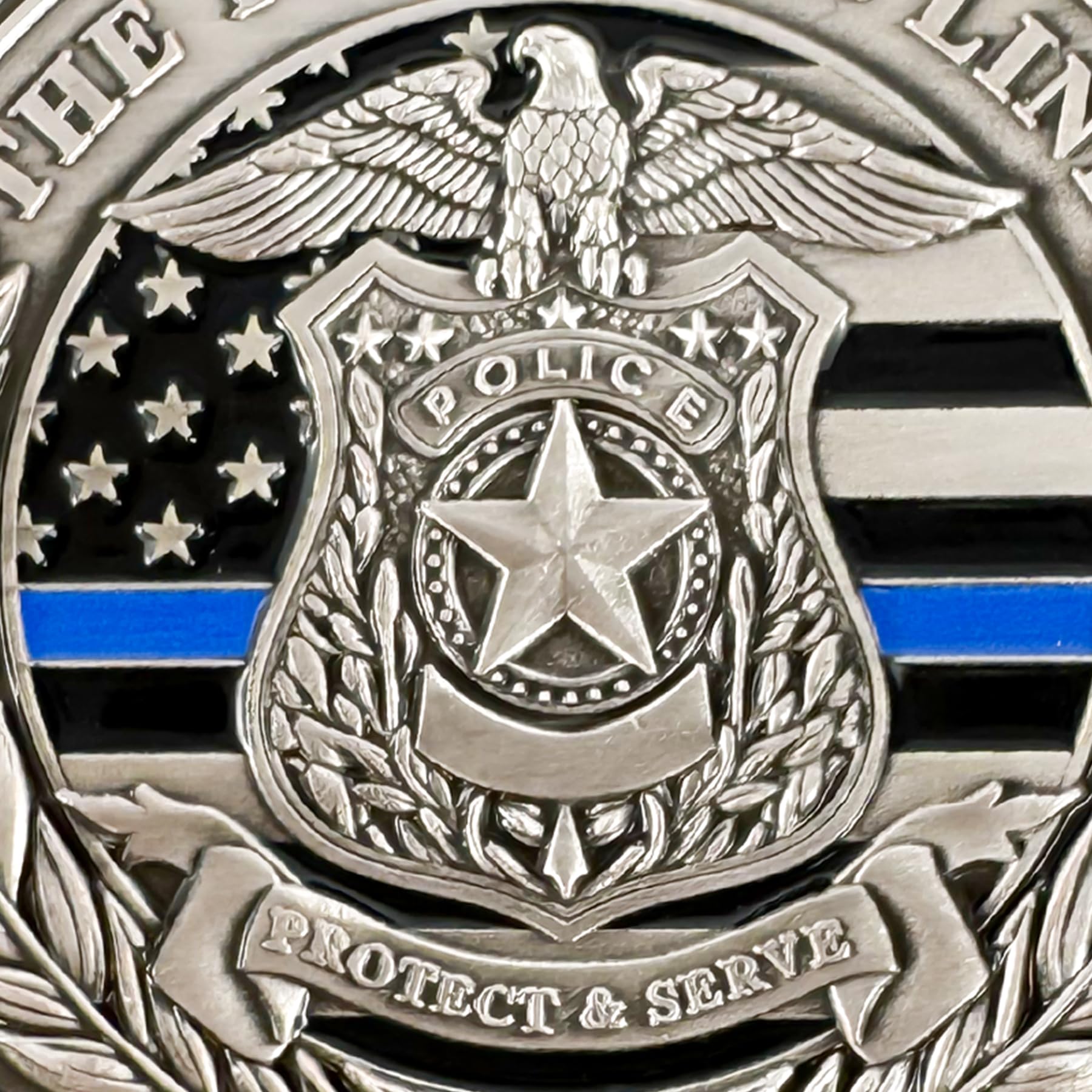 AtSKnSK Saint Michael Police Prayer Coin Patron Saint of Police Officers Police Law Enforcement Challenge Coin (Police Couple, 1) mysite