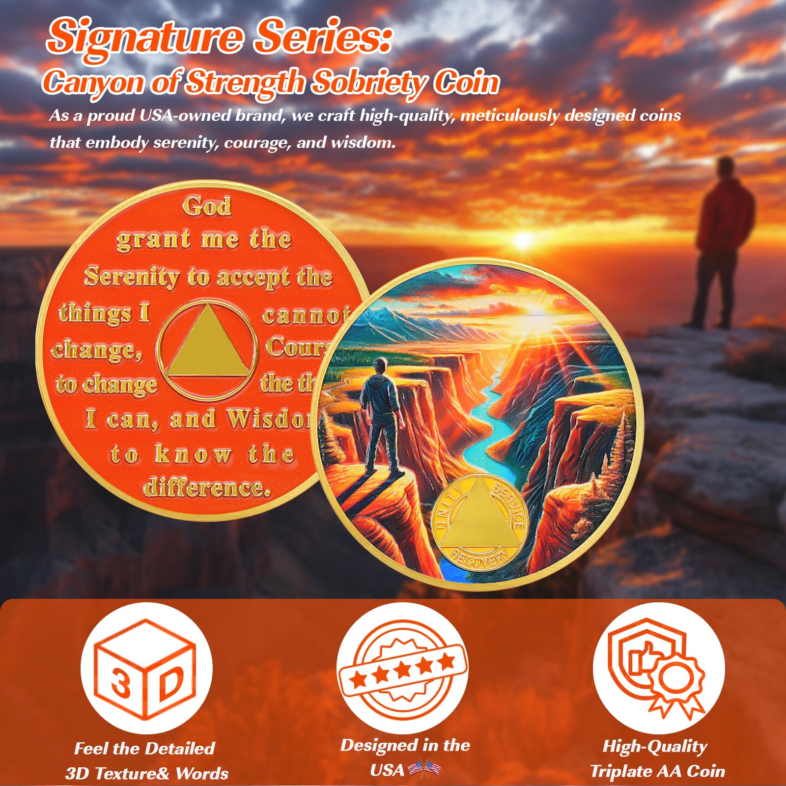 Canyon of Strength Sobriety Coin mysite
