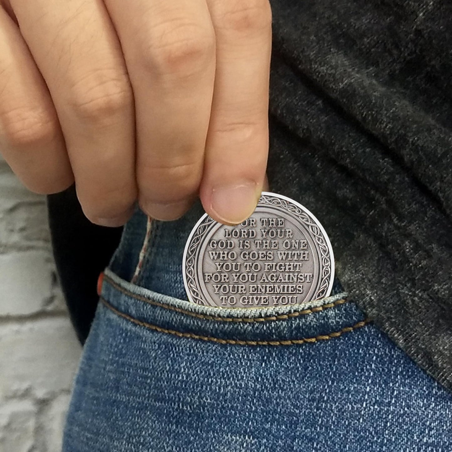 Holy City White Horse Knight Challenge Coin mysite