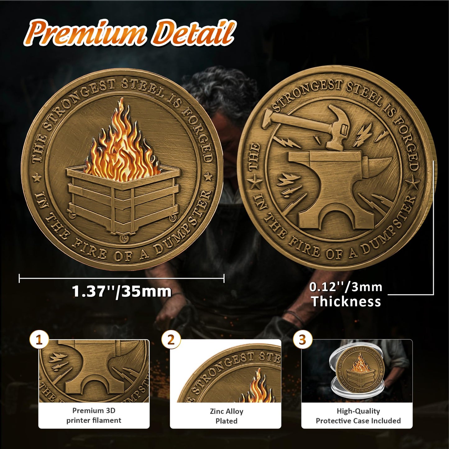 Dumpster Fire Challenge Coin mysite