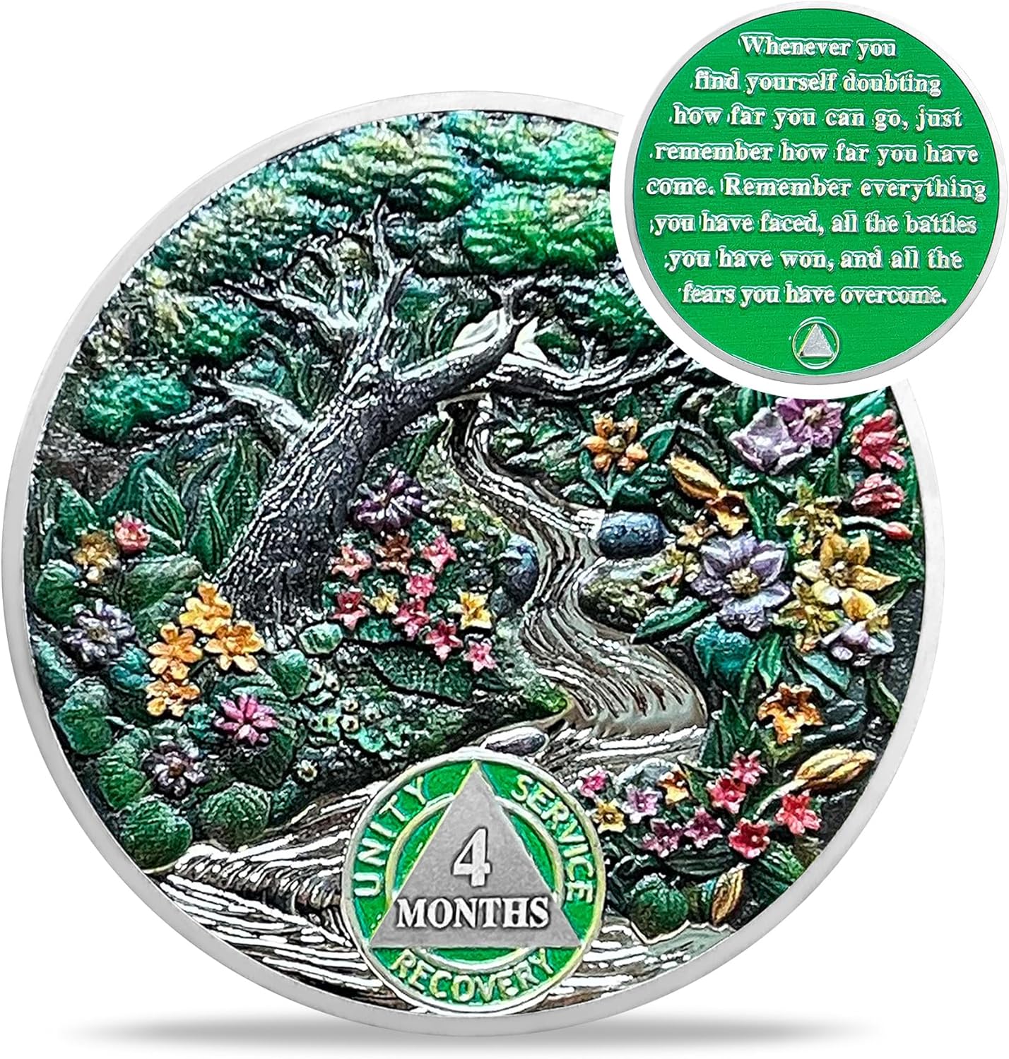1-12 Month Recovery Seasonal Landscapes Sobriety Coins mysite