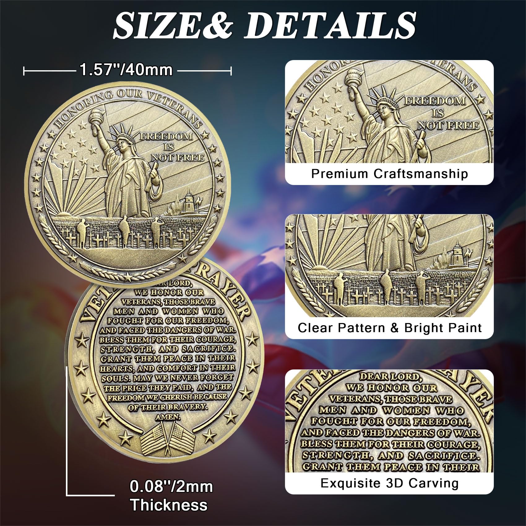 Veterans Military Challenge Coins mysite