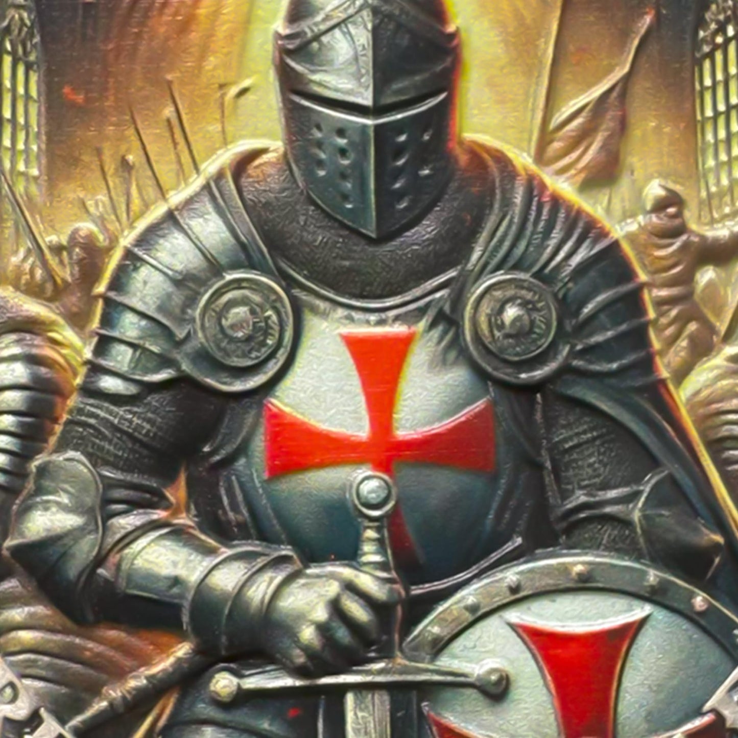 Palace Holy Knights Cross Challenge Coin mysite