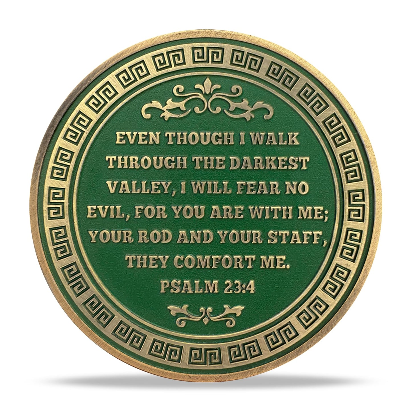 Inspirational Bible Verse 40 Jesus Shepherding Religious Coin mysite