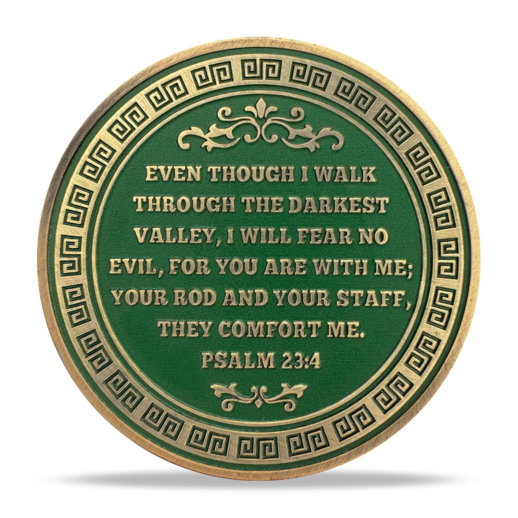 Inspirational Bible Verse 40 Jesus Shepherding Religious Coin mysite