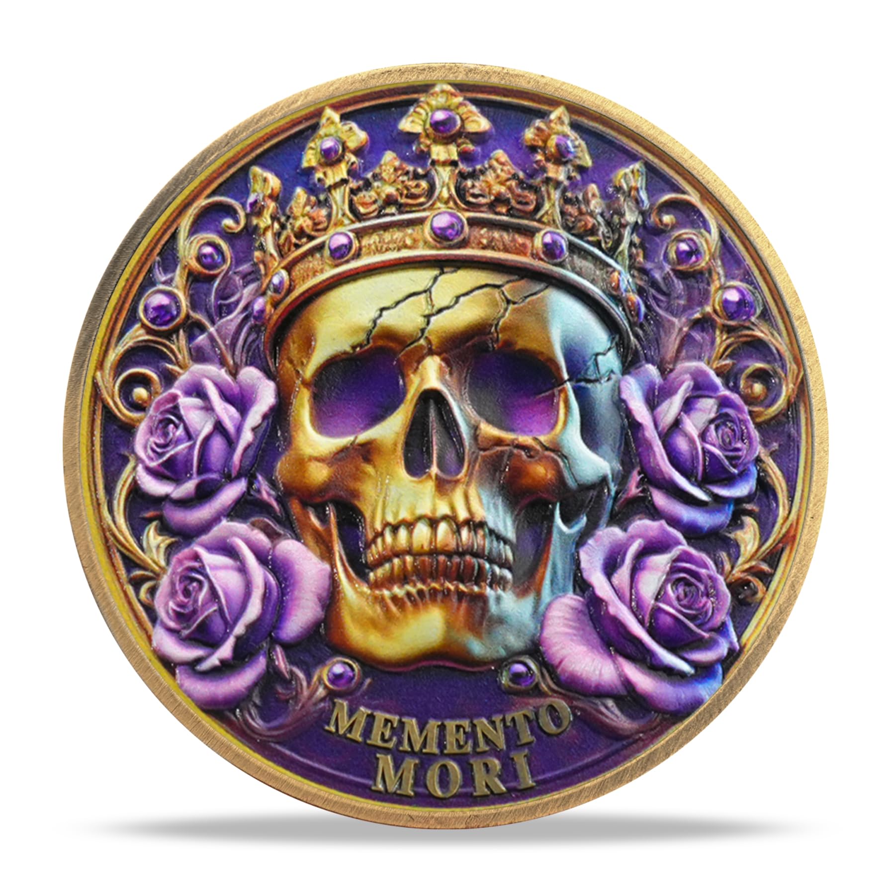 Your Time is Limited Inspirational Stoicism Memento Mori Coin mysite