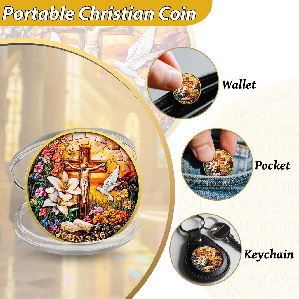 Tokenara Christian Religious Challenge Coin mysite
