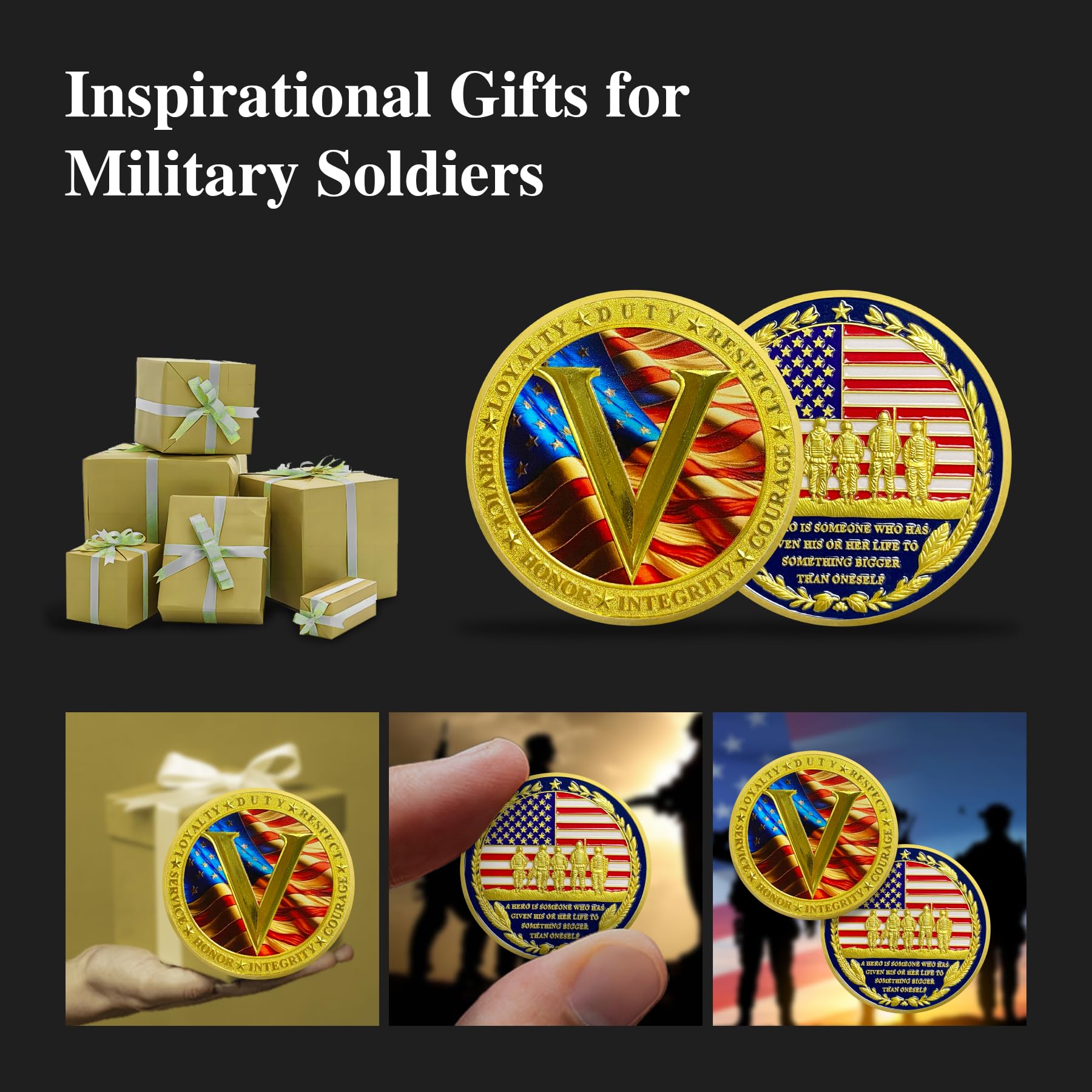 Thank You for Your Service Military Challenge Coin mysite