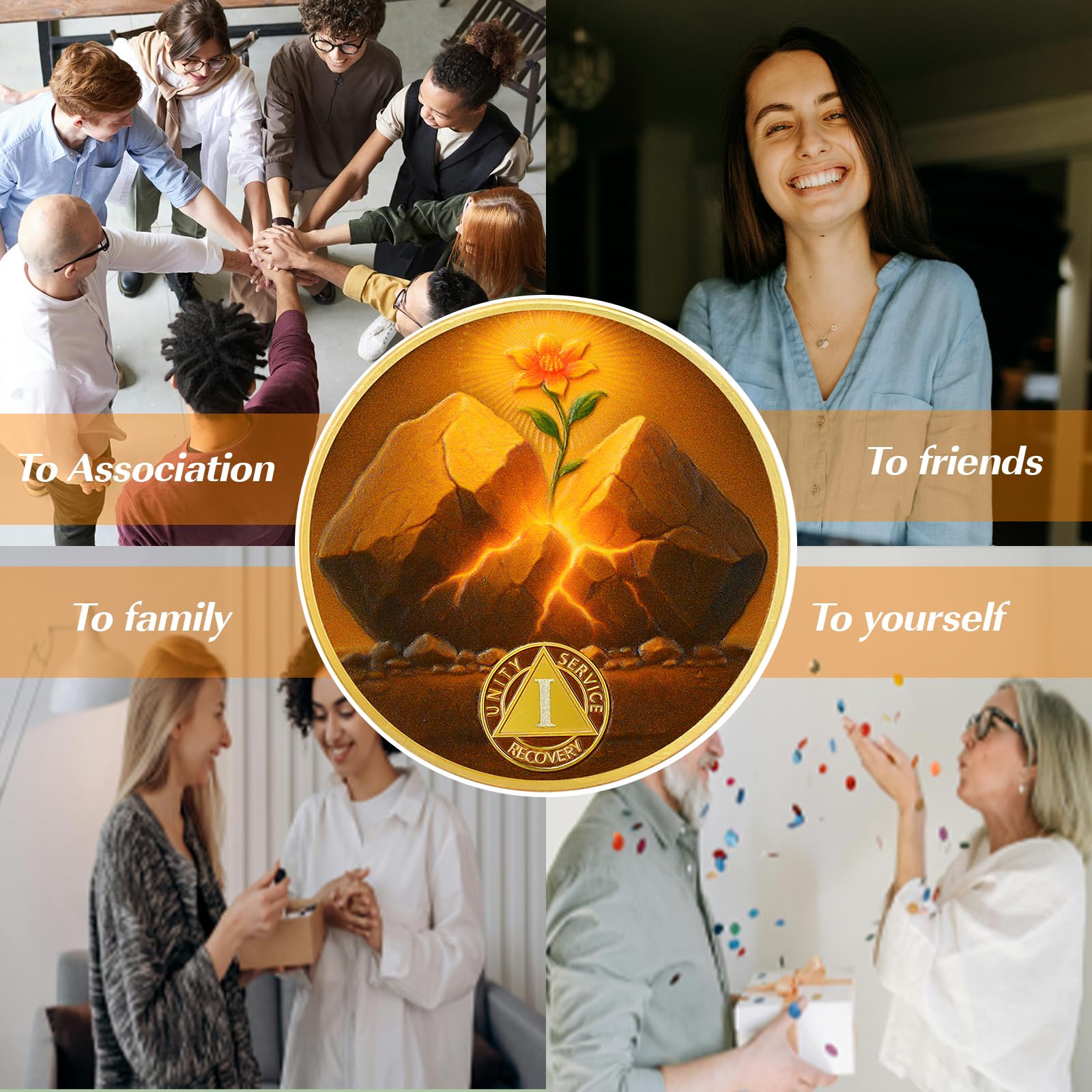 Personalized Hope in The Crack Sobriety Coin mysite