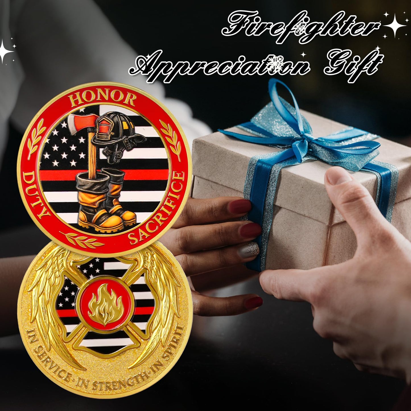 First Responder Firefighter Challenge Coin mysite