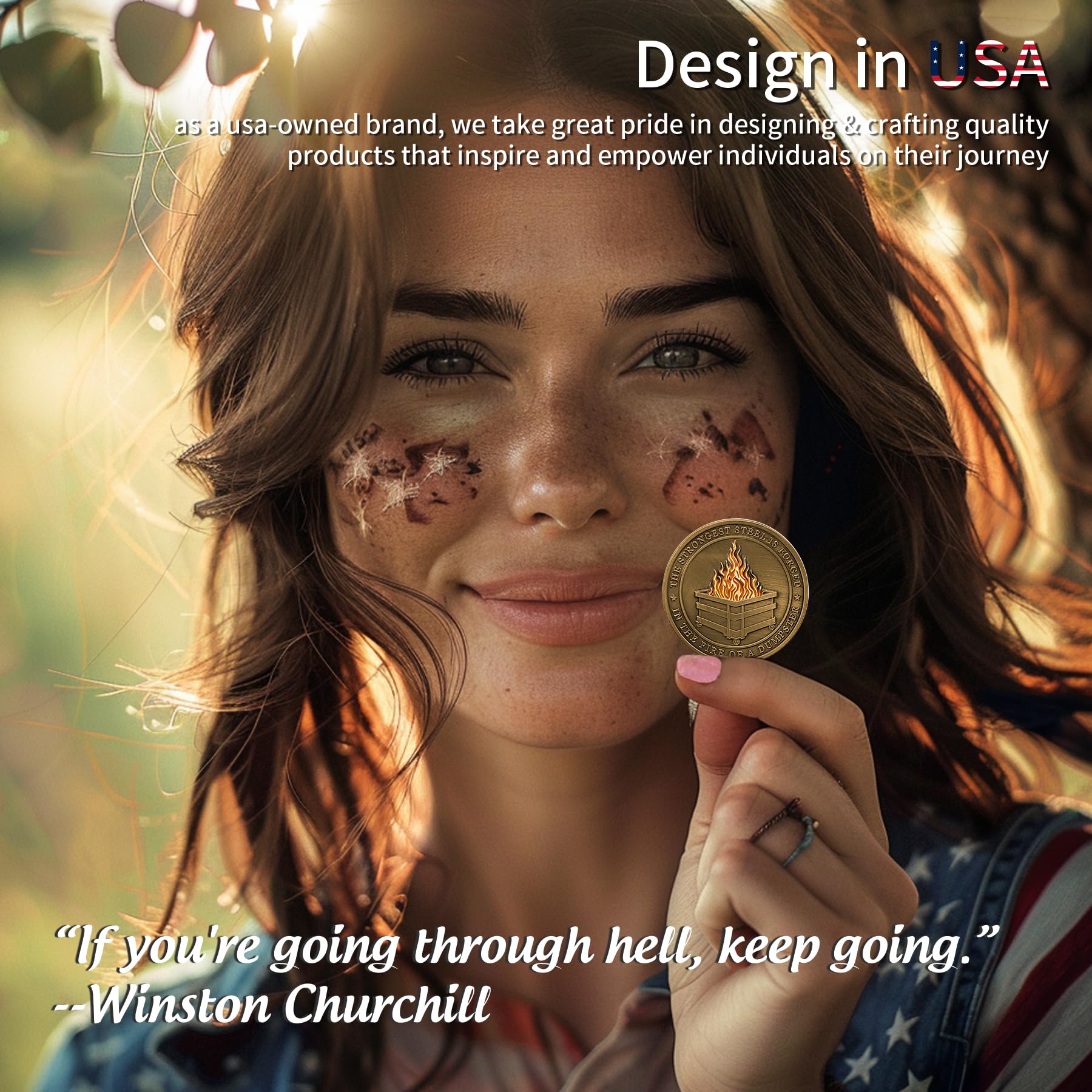 Dumpster Fire Challenge Coin mysite