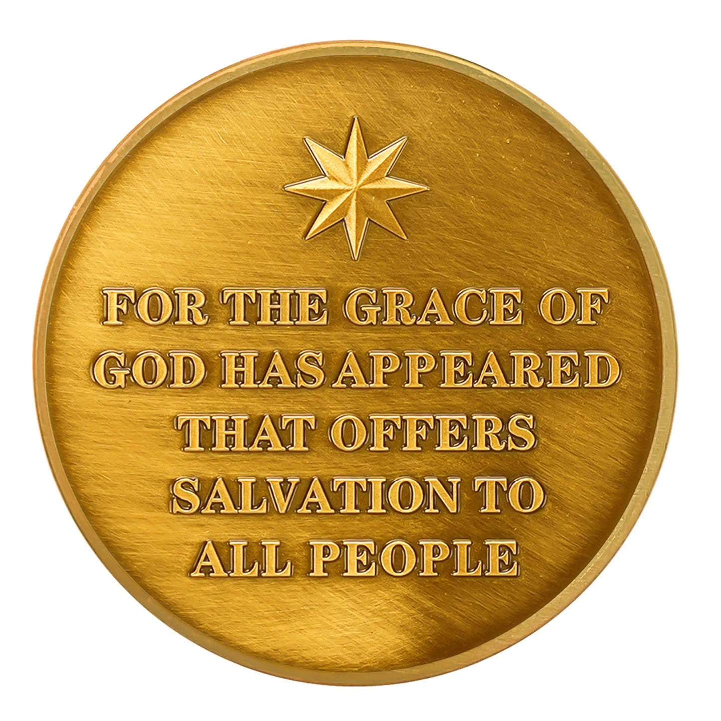 Three Oriental Doctors Prayer Christian Challenge Coin mysite