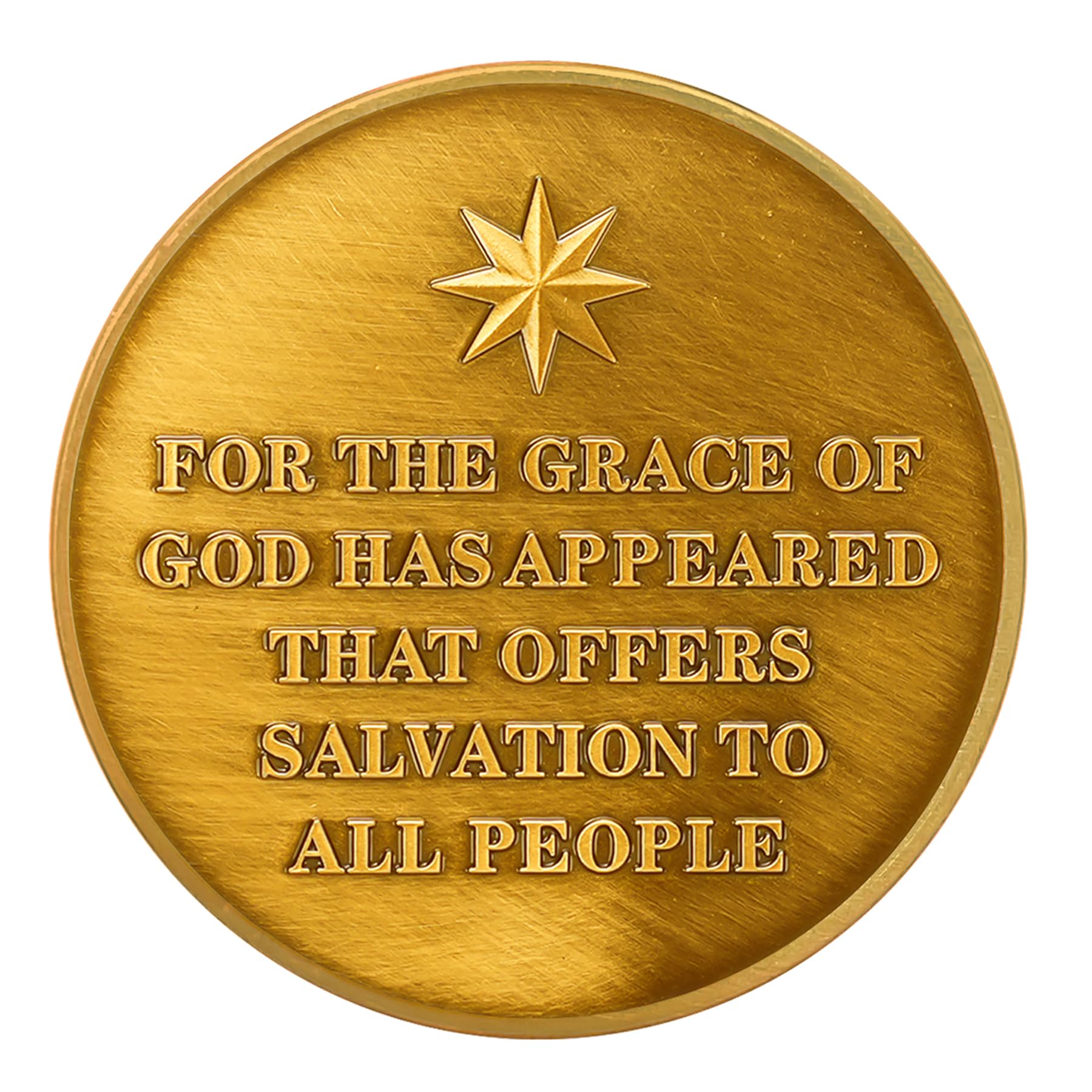 Three Oriental Doctors Prayer Christian Challenge Coin mysite