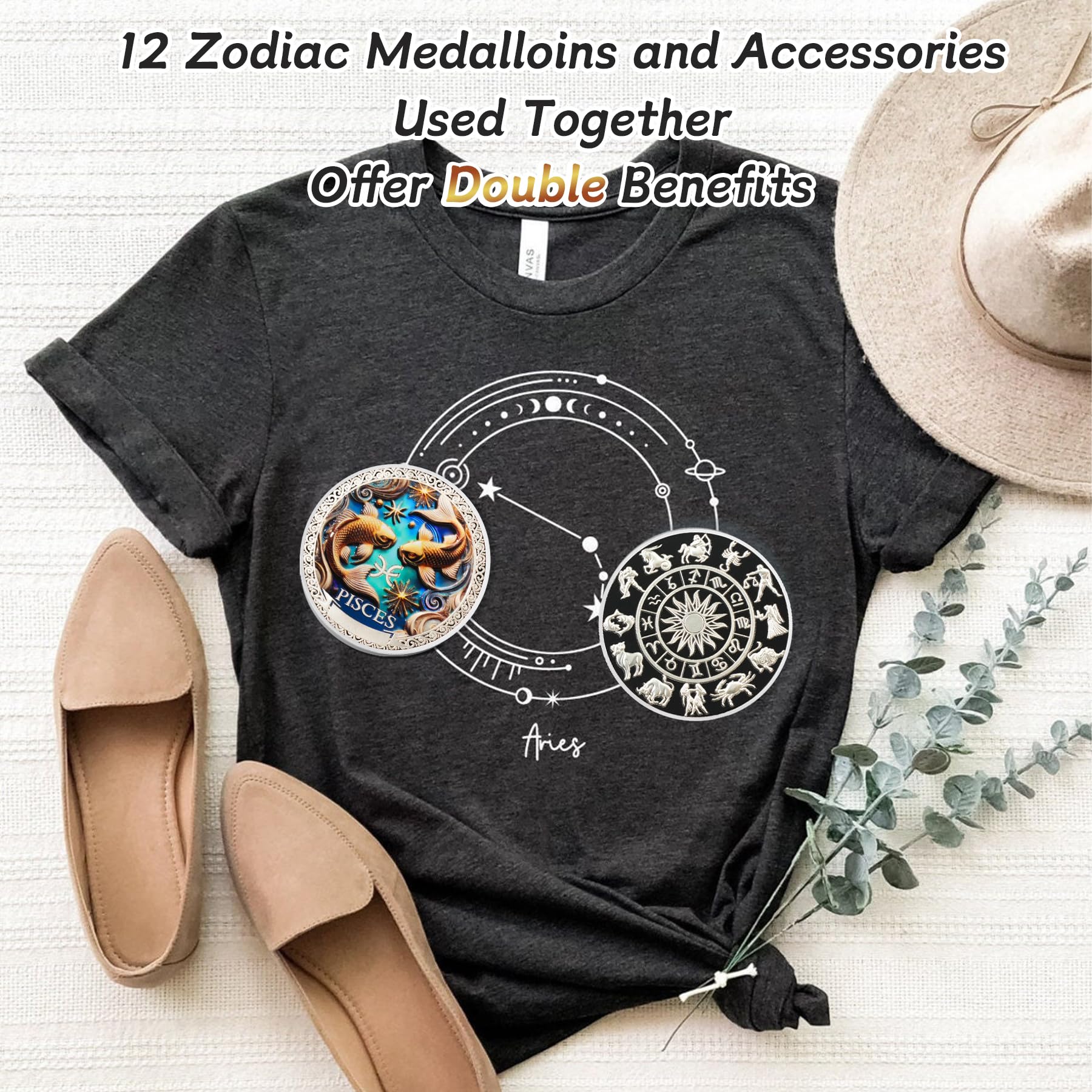 Cool Pisces 12 Zodiac Challenge Coin mysite