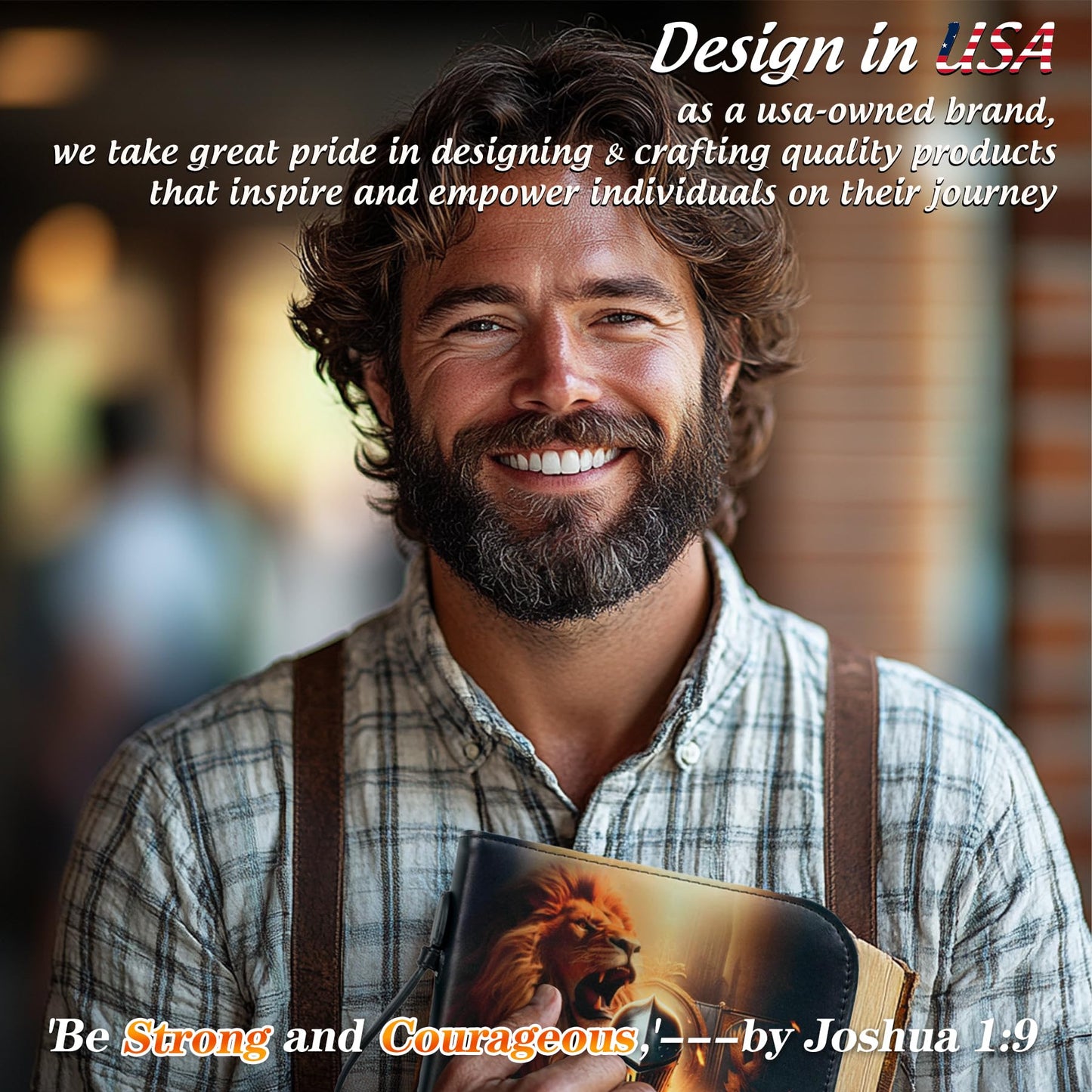 Religious Bible Pattern Leather Personalized Knight Bible Cover mysite