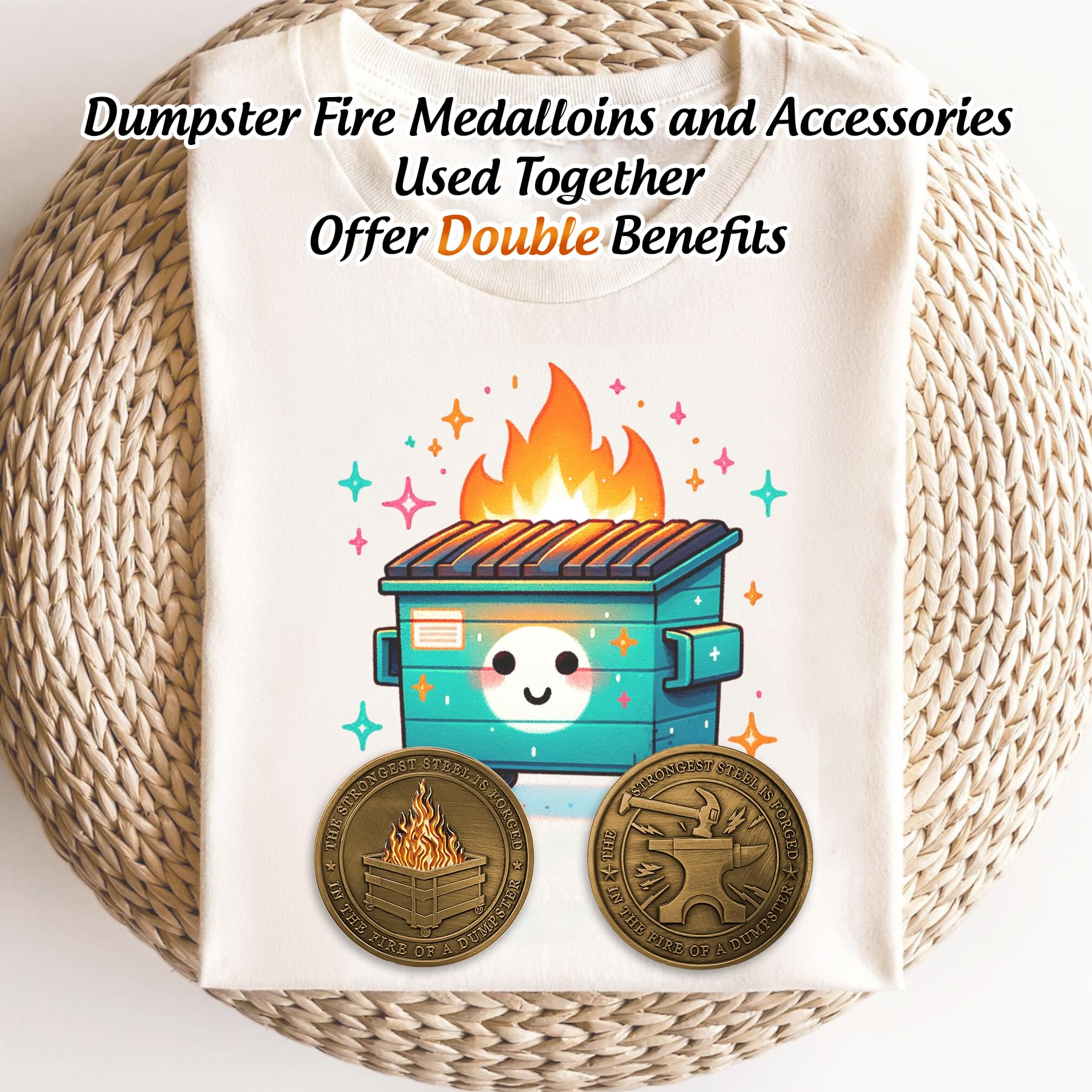 Dumpster Fire Challenge Coin mysite