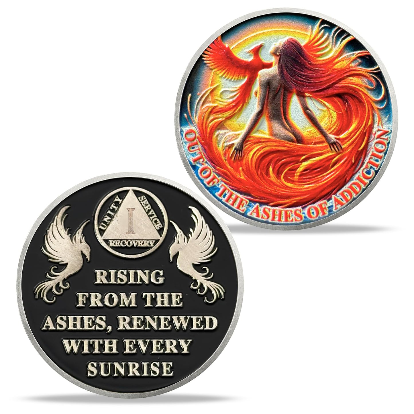 Phoenix Woman Sobriety Coin mysite