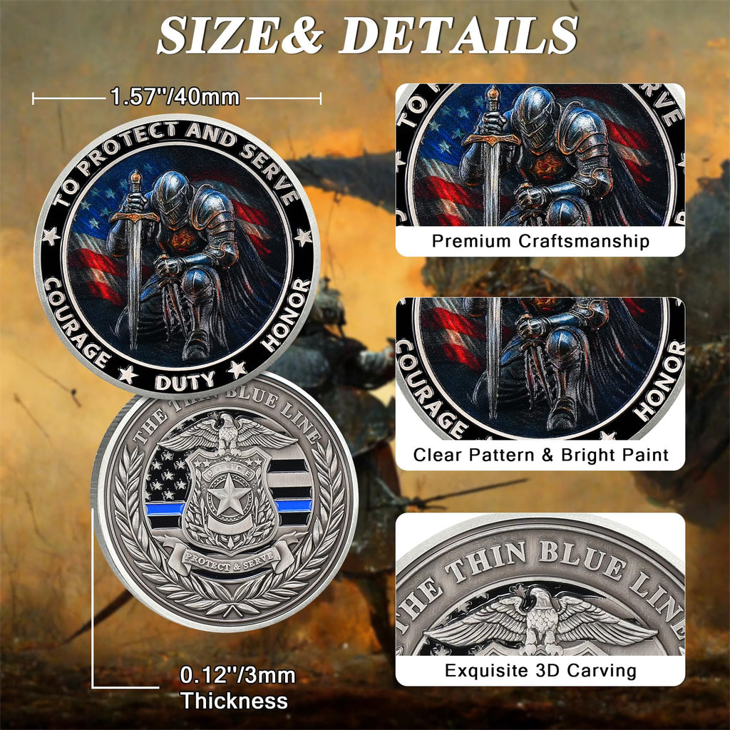 Knight Guardian Challenge Coin mysite